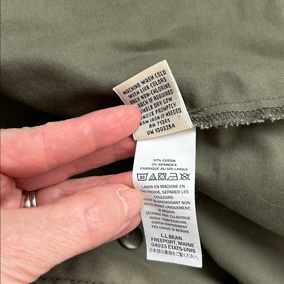 L.L. Bean Women’s Cotton Utility Jacket - Picture 10 of 15